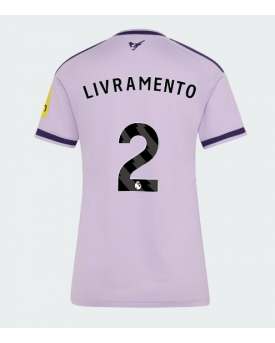 Newcastle United Tino Livramento #2 Maglia Gara Terza Repliche 2026-27 Donna Maniche Corte Newcastle United Tino Livramento #2 Maglia Gara Terza Repliche 2026-27 Donna Maniche Corte